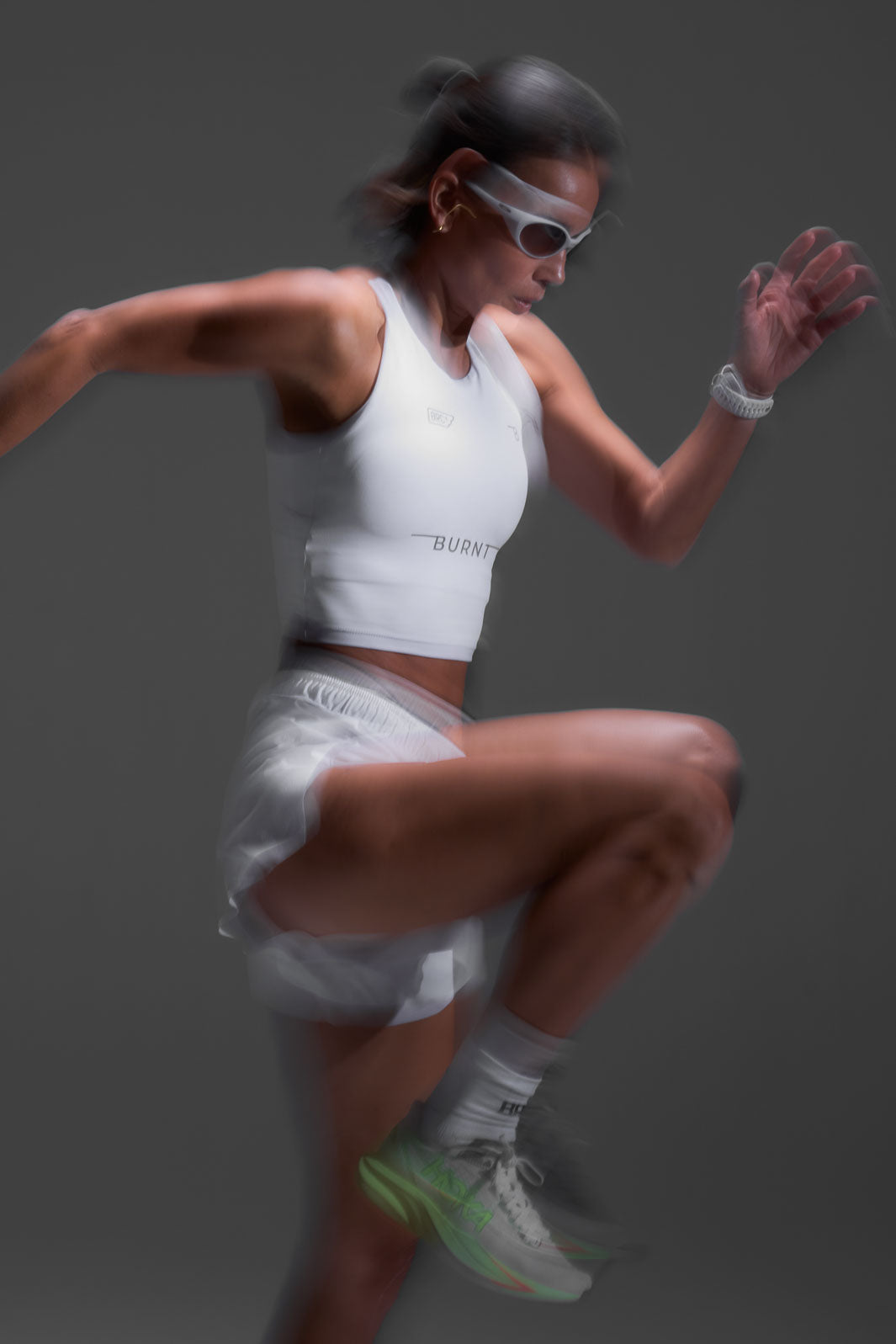 SpeedRacer Supportive Tank - White