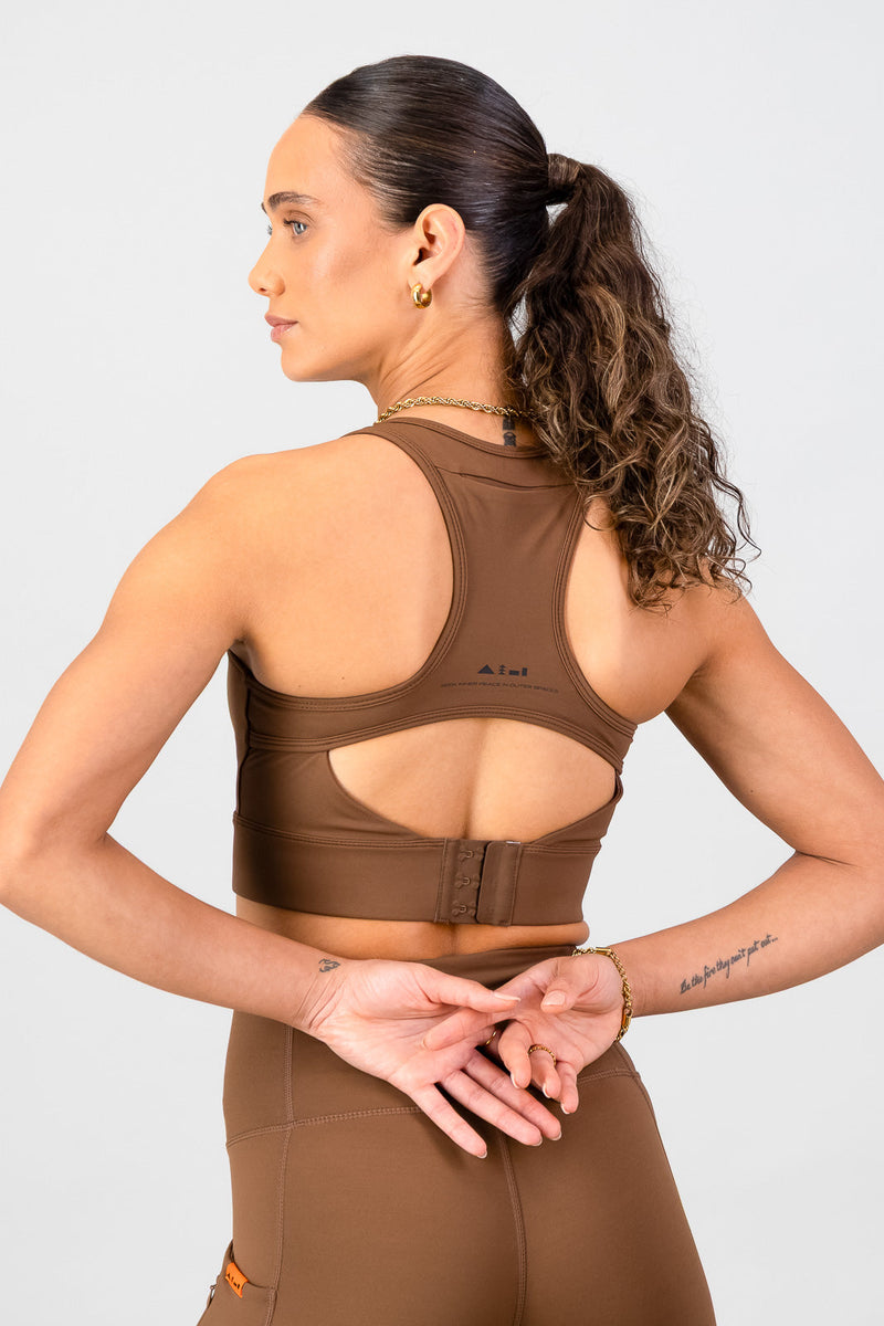 Momentum Sports Bra - Clay
