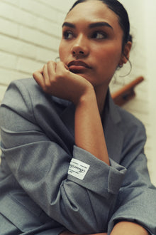 The Maria Blazer - Grey