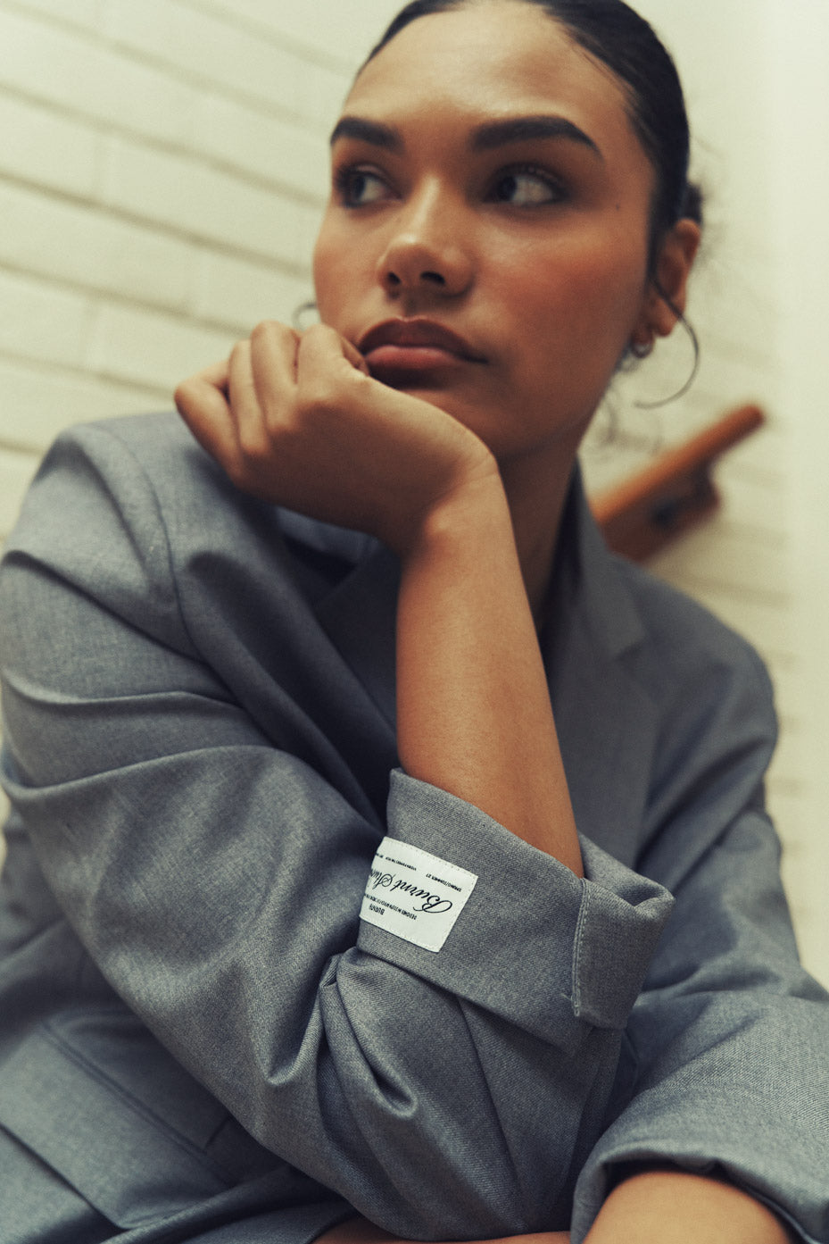 The Maria Blazer - Grey