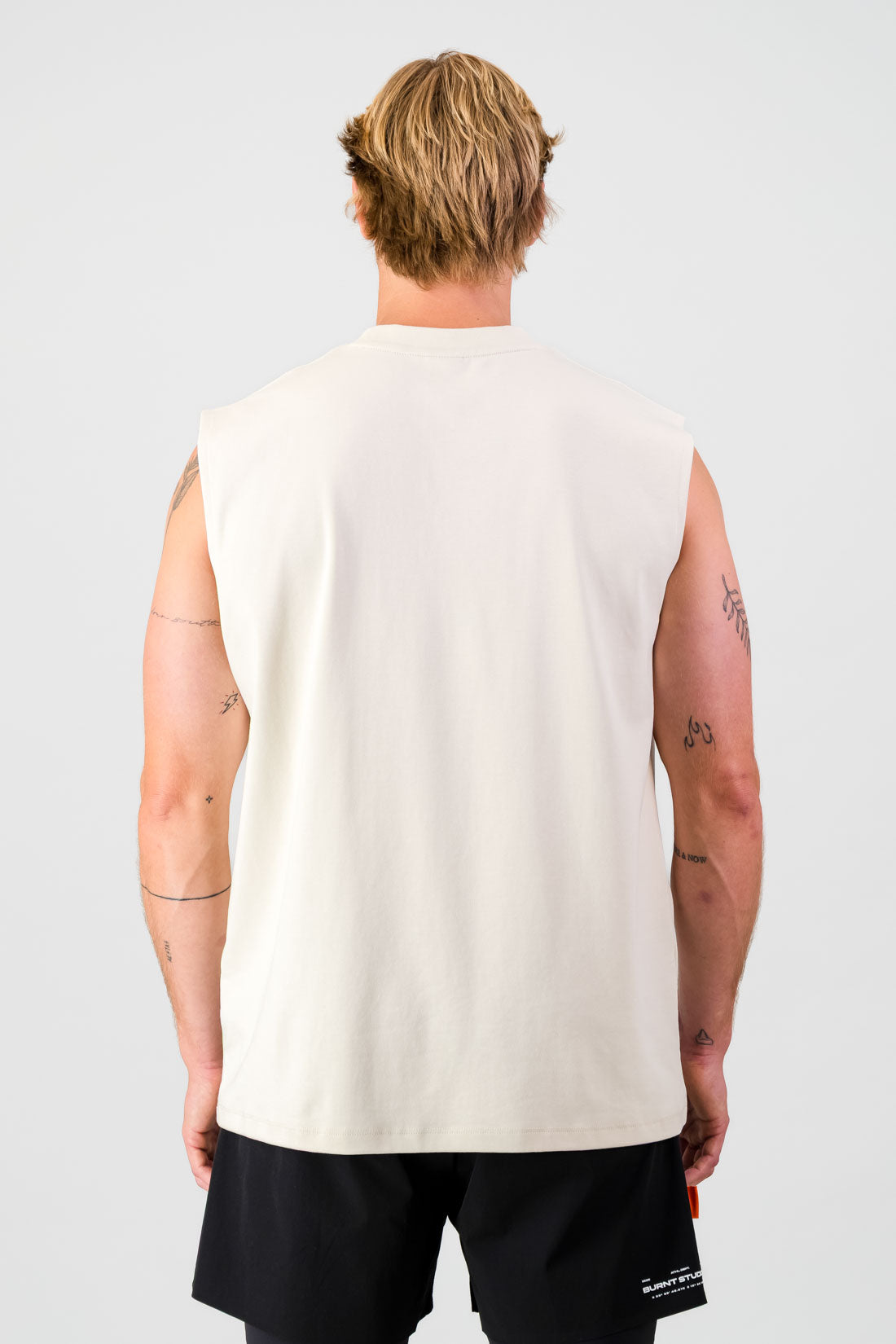 Lightweight Cotton Tank - Cream