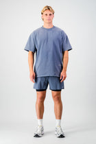Ultra Heavy Tee - Washed Blue